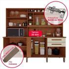 Armário De Cozinha 8 Portas 2 Gavetas Nicho P/micro Ondas E A