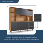 Armário De Cozinha 8 Portas 3 Gavetas Nicho Versatti Freijó/