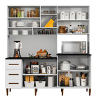 Armário De Cozinha 8 Portas 3 Gavetas Rio De Janeiro Com Vidr