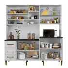 Armário De Cozinha 9 Portas 3 Gavetas Belo Horizonte