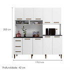 Armário De Cozinha 9 Portas 3 Gavetas Belo Horizonte