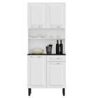 Armário De Cozinha Aço Compacto 4 Portas 1 Gaveta Itatiaia Pr