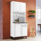 Armário De Cozinha Aço Compacto 4 Portas 1 Gaveta Itatiaia Pr