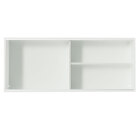 Armário De Cozinha Aéreo 100% Mdf 2 Portas De Correr De Vidro