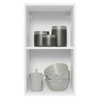 Armário De Cozinha Aéreo 100% Mdf 35 Cm 1 Porta Branco Brilho