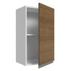 Armário De Cozinha Aéreo 100% Mdf 35 Cm 1 Porta Branco/rustic