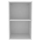 Armário De Cozinha Aéreo 100% Mdf 40 Cm 1 Porta Branco/rustic