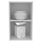 Armário De Cozinha Aéreo 100% Mdf 40 Cm 1 Porta Branco/rustic