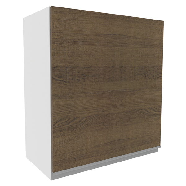 Armário De Cozinha Aéreo 100% Mdf 60 Cm 1 Porta Branco/rustic