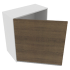 Armário De Cozinha Aéreo 100% Mdf 60 Cm 1 Porta Branco/rustic