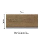 Armário De Cozinha Aéreo 100% Mdf 70 Cm 1 Porta Basculante Br