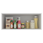 Armário De Cozinha Aéreo 100% Mdf 80 Cm 1 Porta Branco/rustic