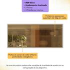 Armário De Cozinha Aéreo 105cm 2 Portas De Correr Em Vidro Xa