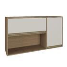 Armário De Cozinha Aéreo 120 Cm 1 Porta Basculante 1 Porta Vi