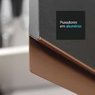 Armário De Cozinha Aéreo 120 Cm 2 Portas Preto Reims Madesa