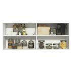 Armário De Cozinha Aéreo 120 X 50 Cm 2 Portas Branco Reims Ma