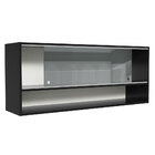 Armário De Cozinha Aéreo 120cm 2 Portas Correr Vidro Neutral