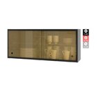 Armário De Cozinha Aéreo 120cm 2 Portas Emília Thela Preto On