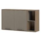 Armário De Cozinha Aéreo 120cm Juliete Multimóveis Cr6224 Mel