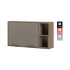 Armário De Cozinha Aéreo 120cm Juliete Multimóveis Cr6224 Mel