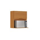 Armário De Cozinha Aéreo 1 Porta Basculante 70cm E Nicho Para