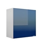 Armário De Cozinha Aéreo 1 Porta Quadria  Azul Noturno Saara