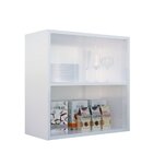 Armário De Cozinha Aéreo 1 Porta Quadria  Azul Noturno Saara