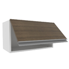 Armário De Cozinha Aéreo 1 Porta Suspensa Branco/rustic Glamy