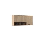 Armário De Cozinha Aéreo 2 Portas Amália Aveiro Oak