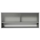 Armário De Cozinha Aéreo 2 Portas De Correr De Vidro Pontilha