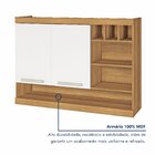 Armário De Cozinha Aéreo 2 Portas Nicho Adega Burguesa Premiu