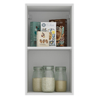 Armário De Cozinha Aéreo 35 Cm 1 Porta Branco/rustic Glamy Ma