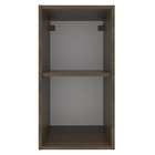 Armário De Cozinha Aéreo 35 Cm 1 Porta Rustic/branco Glamy Ma