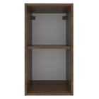 Armário De Cozinha Aéreo 35 Cm 1 Porta Rustic/cinza Agata Mad