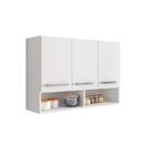 Armario De Cozinha Aereo 3 Portas Branco Bolívia