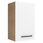 Armário De Cozinha Aéreo 40 Cm 1 Porta Rustic/branco Agata Ma