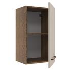 Armário De Cozinha Aéreo 40 Cm 1 Porta Rustic/crema Agata Mad