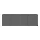 Armário De Cozinha Aéreo 4 Portas Multimóveis Mp2156