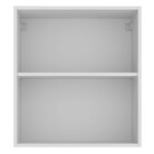 Armário De Cozinha Aéreo 60 Cm 1 Porta Branco/preto Glamy Mad