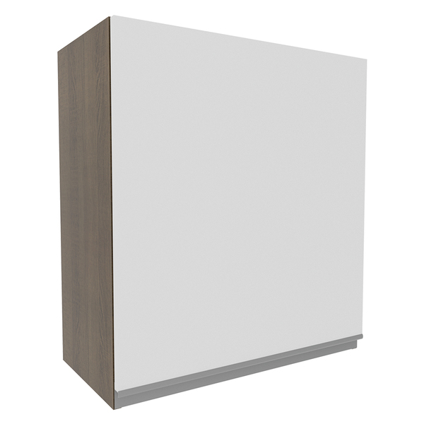 Armário de Cozinha Aéreo 60 cm 1 Porta Rustic/Branco Glamy Ma