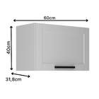 Armário De Cozinha Aéreo 60cm 1 Porta Basculante 100% Mdf Pho