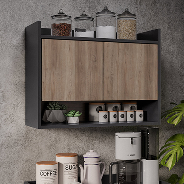 Armário De Cozinha Aéreo 70 5 Cm 2p Com Nicho Colin M12 - D'r