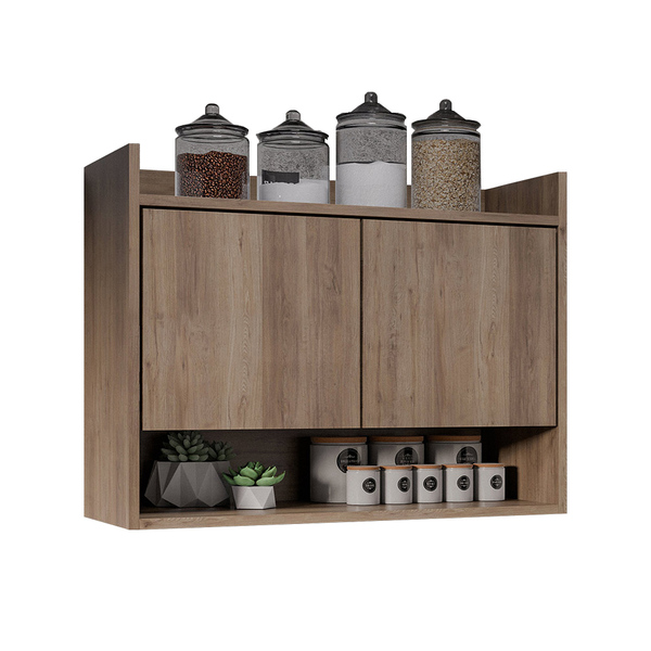 Armário De Cozinha Aéreo 70 5 Cm Com Nicho Colin M12 - D'ross