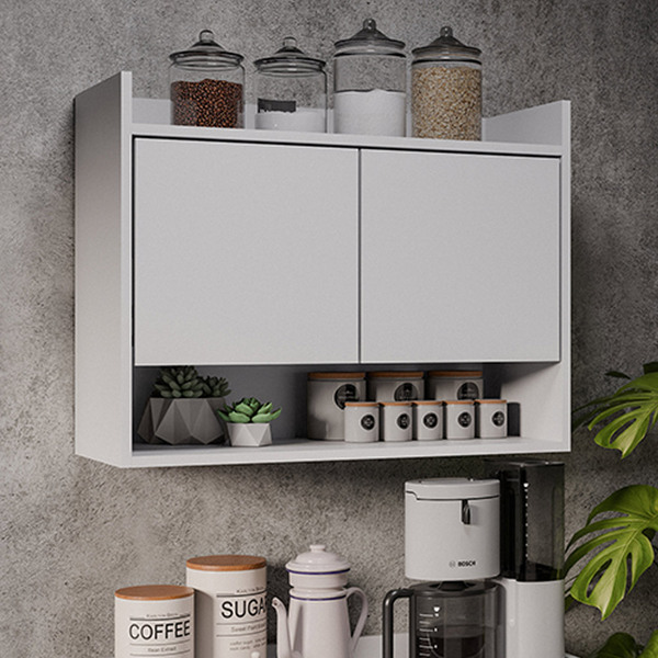 Armário De Cozinha Aéreo 70 5 Cm Com Nicho Colin M12 - D'rossi