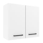 Armário De Cozinha Aéreo 70 Cm 2 Portas Branco Agata Madesa