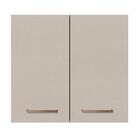 Armário De Cozinha Aéreo 70 Cm 2 Portas Branco/crema Agata Ma