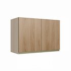 Armário De Cozinha Aéreo 70cm 2 Portas Cook  Nature/madeira