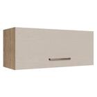 Armário De Cozinha Aéreo 80 Cm 1 Porta Basculante Rustic/crem