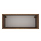 Armário de Cozinha Aéreo 80 cm 1 Porta Basculante Rustic/Pret