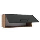 Armário de Cozinha Aéreo 80 cm 1 Porta Basculante Rustic/Pret